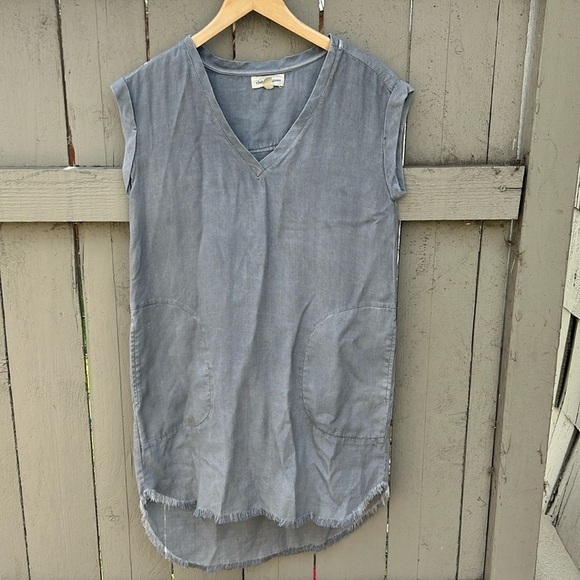 Anthropologie Cloth & Stone Dress With Pockets  Dress XS - Picture 1 of 5
